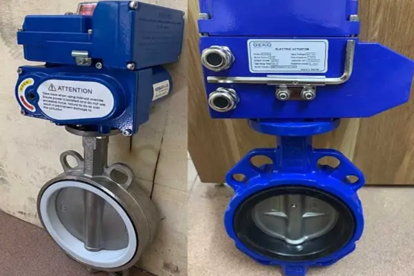 Valve bướm điều khiển điện